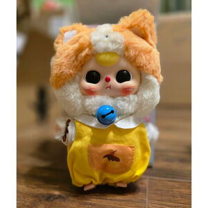 Baby Three Kitten Wardrobe Plush White Cat & Black Cat